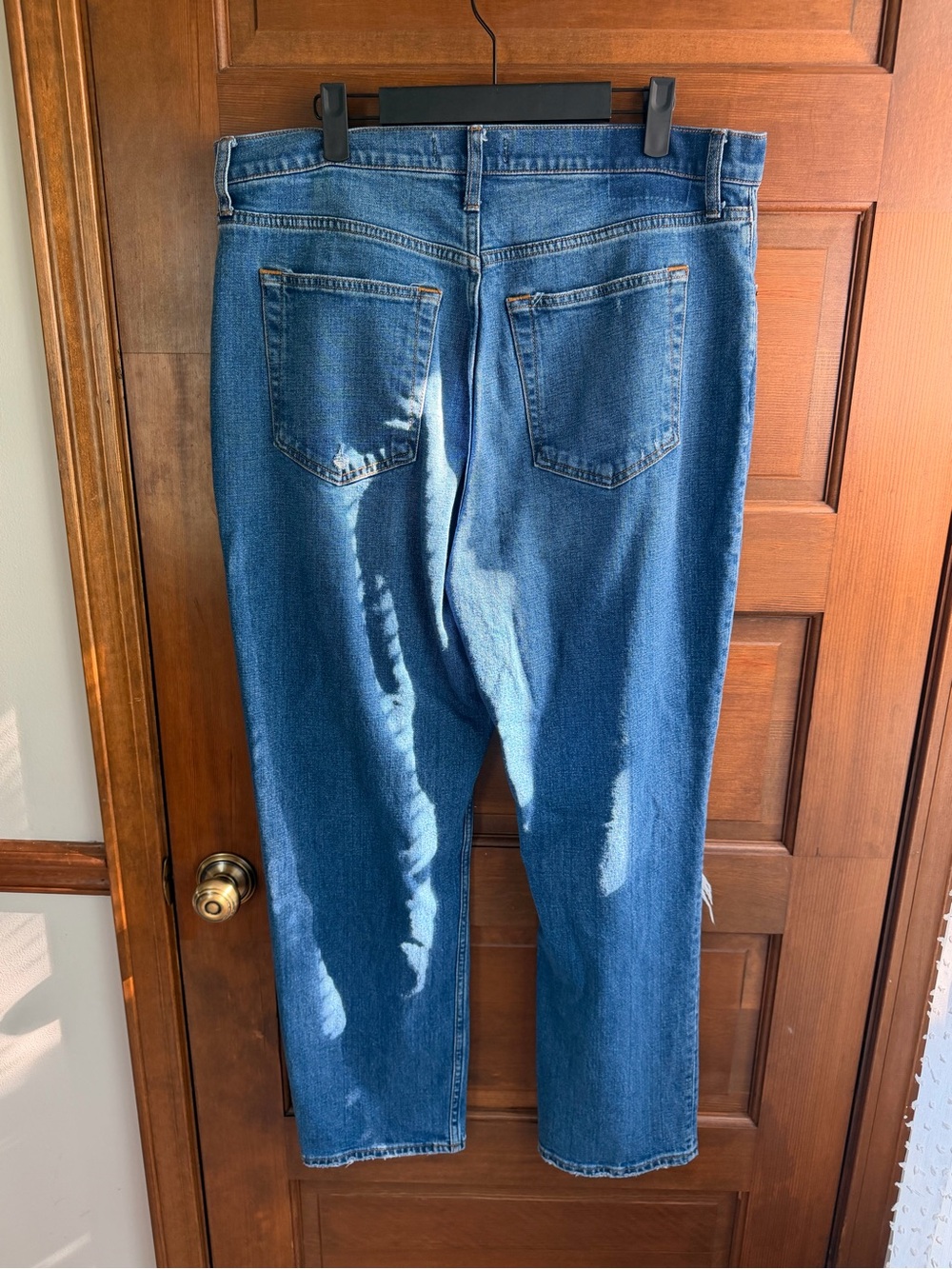 Abercrombie & Fitch The Ankle Straight Ultra High Rise Jean - Picture 3 of 3